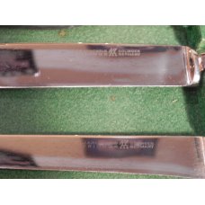 Vintage J A Henckels Twinworks Friodur Carving set with FANTASTIC STAG Handles - light use only