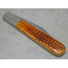 Case XX USA 2009 Burnt Orange Corn Cob Jigged Bone 6143 SS Daddy Barlow Knife Case XX USA 2009 Burnt Orange Corn Cob Jigged Bone 6143 SS Daddy Barlow Knife