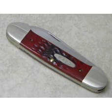 Case XX USA 7 Dot (1993) Dark Red Bone DR62131 SS Canoe Knife Case XX USA 7 Dot (1993) Dark Red Bone DR62131 SS Canoe Knife