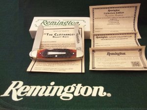 2015 Remington The Cliffhanger USA R4466 Muskrat Bullet Knife