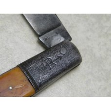 Russell "Straight Line" Brown Saw Cut Bone Daddy Barlow Knife c.1884-1933 Russell "Straight Line" Brown Saw Cut Bone Daddy Barlow Knife c.1884-1933