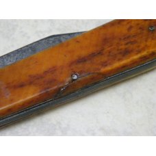 Russell "Straight Line" Brown Saw Cut Bone Daddy Barlow Knife c.1884-1933 Russell "Straight Line" Brown Saw Cut Bone Daddy Barlow Knife c.1884-1933