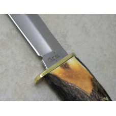 Case XX USA 2007 Genuine Stag 5 FINN Hunter Fixed Blade Sheath Knife in Box - Case Item # 05997