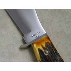Case XX USA 1965-69 Genuine Stag 523-5 Hunter Fixed Blade Sheath Knife Case XX USA 1965-69 Genuine Stag 523-5 Hunter Fixed Blade Sheath Knife