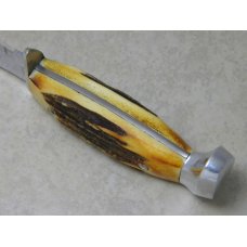 Case XX USA 1965-69 Genuine Stag 523-5 Hunter Fixed Blade Sheath Knife Case XX USA 1965-69 Genuine Stag 523-5 Hunter Fixed Blade Sheath Knife