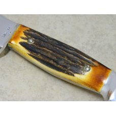 Case XX USA 1965-69 Genuine Stag 523-5 Hunter Fixed Blade Sheath Knife Case XX USA 1965-69 Genuine Stag 523-5 Hunter Fixed Blade Sheath Knife