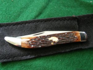 Mint KA-BAR Dogs Head Texas Toothpick Knife