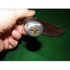 Old Cattaraugus Fixed Blade Knife with Original Stamped Sheath Old Cattaraugus Fixed Blade Knife with Original Stamped Sheath