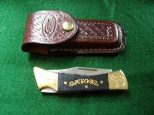 CASE XX USA 7 Dots 591SS Lockback Knife & Pouch