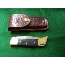 CASE XX USA 7 Dots 591SS Lockback Knife & Pouch CASE XX USA 7 Dots 591SS Lockback Knife & Pouch