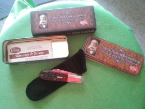 (Case) C. Paltts' Sons 2 Blade Barlow 1st production run with Colltectors Tin    62009 1/2