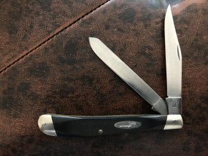 BUCK USA 311 slim line trapper made by Camillus (pre 1986)