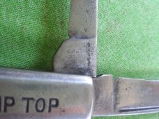 Camillus Tip Top Barlow Sword Brand 4 line marking Ebony Handles Holiday Pricing!!! Camillus Tip Top Barlow Sword Brand 4 line marking Ebony Handles Holiday Pricing!!!