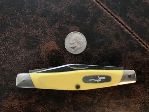 BUCK USA 303V yellow cadet stockman (made in 1989)