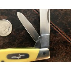 BUCK USA 303V yellow cadet stockman (made in 1989) BUCK USA 303V yellow cadet stockman (made in 1989)