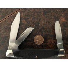 BUCK USA 301V with factory serrated blade. (made in 1989) Hard to find!!! BUCK USA 301V with factory serrated blade. (made in 1989) Hard to find!!!