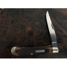 SCHRADE USA OLD TIMER 194OT single blade gunstock trapper with liner lock. 3 7/8" closed SCHRADE USA OLD TIMER 194OT single blade gunstock trapper with liner lock. 3 7/8" closed