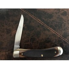 SCHRADE USA OLD TIMER 194OT single blade gunstock trapper with liner lock. 3 7/8" closed SCHRADE USA OLD TIMER 194OT single blade gunstock trapper with liner lock. 3 7/8" closed