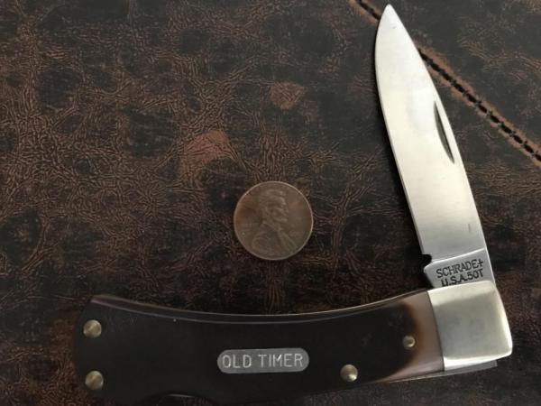 SCHRADE+ USA OLD TIMER 5OT single blade lockback SCHRADE+ USA OLD TIMER 5OT single blade lockback