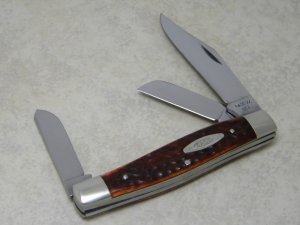 Case XX USA 7 Dot (1973) Pretty Bone 6375 Large Stockman Knife