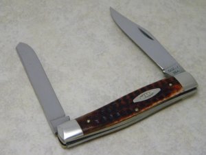 Case XX USA 1965-69 Pretty Bone 6275 SP Large Moose Knife