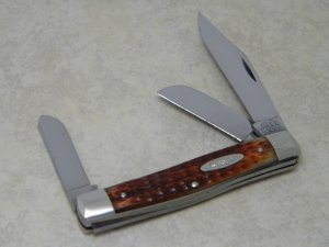 Case XX 1940-64 Pretty Bone 6392 Large Stockman Knife