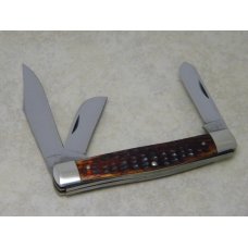 Case XX 1940-64 Pretty Bone 6392 Large Stockman Knife Case XX 1940-64 Pretty Bone 6392 Large Stockman Knife