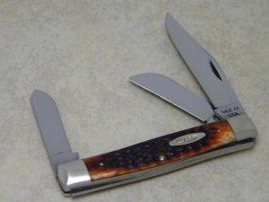 Case XX USA 1965-69 Pretty Bone 6392 Large Stockman Knife