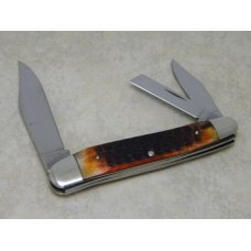 Case XX USA 9 Dot (1971) Pretty Bone 6380 Large Whittler Knife Case XX USA 9 Dot (1971) Pretty Bone 6380 Large Whittler Knife