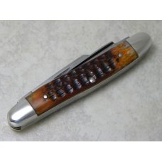Case XX USA 10 Dot (1970) Pretty Bone 6347PU Punch Blade Stockman Knife Case XX USA 10 Dot (1970) Pretty Bone 6347PU Punch Blade Stockman Knife
