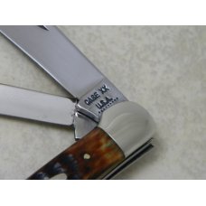 Case XX USA 9 Dot (1971) Pretty Bone 6249 Copperhead Knife Case XX USA 9 Dot (1971) Pretty Bone 6249 Copperhead Knife
