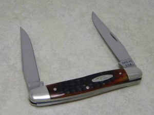 Case XX USA 10 Dot (1970) Pretty Bone Muskrat Knife