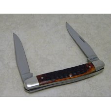 Case XX USA 10 Dot (1970) Pretty Bone Muskrat Knife