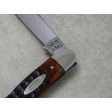 Case XX USA 10 Dot (1970) Pretty Bone Muskrat Knife