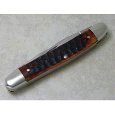 Case XX USA 10 Dot (1970) Pretty Bone Muskrat Knife