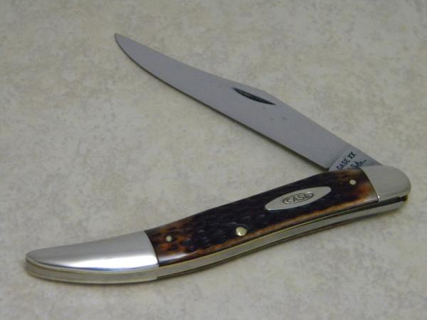 Case XX USA 10 Dot (1970) Pretty Bone 61093 Large Toothpick Knife Case XX USA 10 Dot (1970) Pretty Bone 61093 Large Toothpick Knife