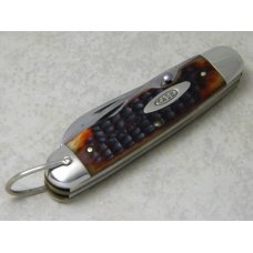Case XX USA 1965-69 Pretty Bone 6445 R Utility Camp Scout Pattern Knife