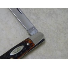 Case XX Stainless USA 1965-69 Pretty Bone 06263F File Blade Eisenhower Equal End Pen Knife Case XX Stainless USA 1965-69 Pretty Bone 06263F File Blade Eisenhower Equal End Pen Knife
