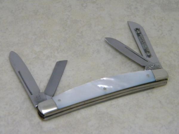Kissing Crane Robt Klaas Germany 1747 Pearl Premium Quality Hand Forged Congress Knife c.1977 Kissing Crane Robt Klaas Germany 1747 Pearl Premium Quality Hand Forged Congress Knife c.1977