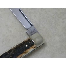 Hen & Rooster Gutmann Solingen Germany Genuine Stag Large Half Congress Knife Hen & Rooster Gutmann Solingen Germany Genuine Stag Large Half Congress Knife