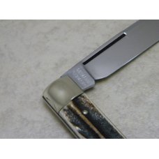 Hen & Rooster Gutmann Solingen Germany Genuine Stag Large Half Congress Knife Hen & Rooster Gutmann Solingen Germany Genuine Stag Large Half Congress Knife