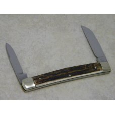 Hen & Rooster Gutmann Solingen Germany Genuine Stag Large Half Congress Knife Hen & Rooster Gutmann Solingen Germany Genuine Stag Large Half Congress Knife