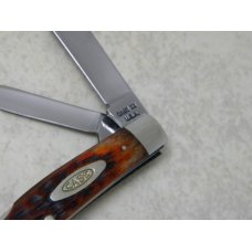 Case XX USA 1965-69 Pretty Bone 64052 Medium 4 Blade Congress Knife