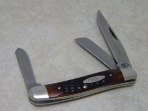 Case XX Stainless USA 9 Dot (1971) Pretty Bone 6318 HP SSP Tested XX Razor Edge Stockman Knife