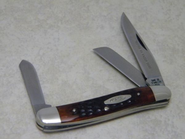 Case XX Stainless USA 9 Dot (1971) Pretty Bone 6318 HP SSP Tested XX Razor Edge Stockman Knife Case XX Stainless USA 9 Dot (1971) Pretty Bone 6318 HP SSP Tested XX Razor Edge Stockman Knife