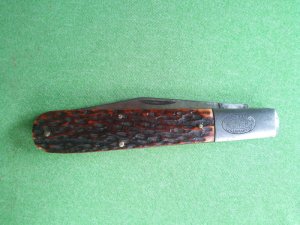 F. A. Bower Grand Daddy Barlow #71 Nice bone handles