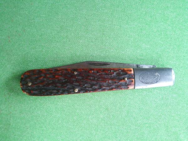 F. A. Bower Grand Daddy Barlow #71 Nice bone handles