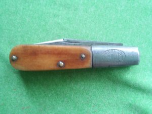F. A. Bower  Barlow #65 Smooth bone handles