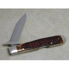 Case XX USA 7 Dot (1973) Pretty Bone 6111 1/2 Swing Guard Cheetah Pattern Lockback Knife Case XX USA 7 Dot (1973) Pretty Bone 6111 1/2 Swing Guard Cheetah Pattern Lockback Knife