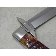 Case XX USA 7 Dot (1973) Pretty Bone 6111 1/2 Swing Guard Cheetah Pattern Lockback Knife Case XX USA 7 Dot (1973) Pretty Bone 6111 1/2 Swing Guard Cheetah Pattern Lockback Knife
